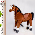 Lovely toy!!!walking horse animal by kiddy, walk furry animal toys for selling, rocking amusement toys